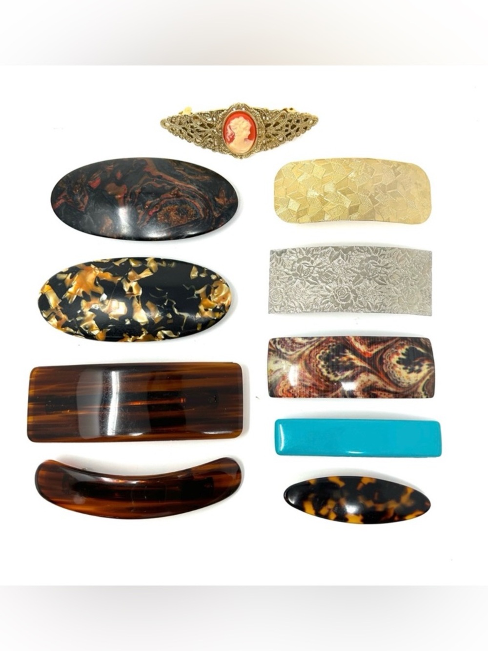 Made in France 10 count barrette bundle